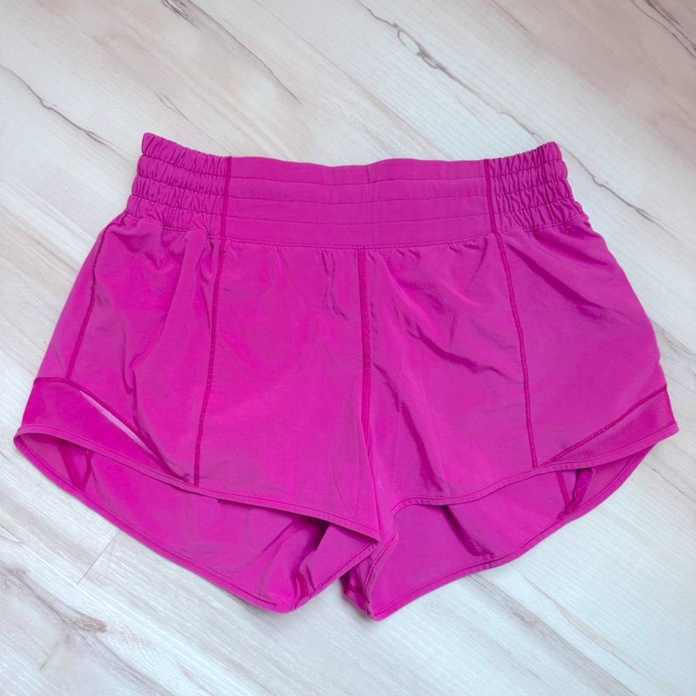 Lululemon Shorts Hotty Hot Pink Size 6